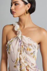 Fanyrt Backless Floral Maxi Dress