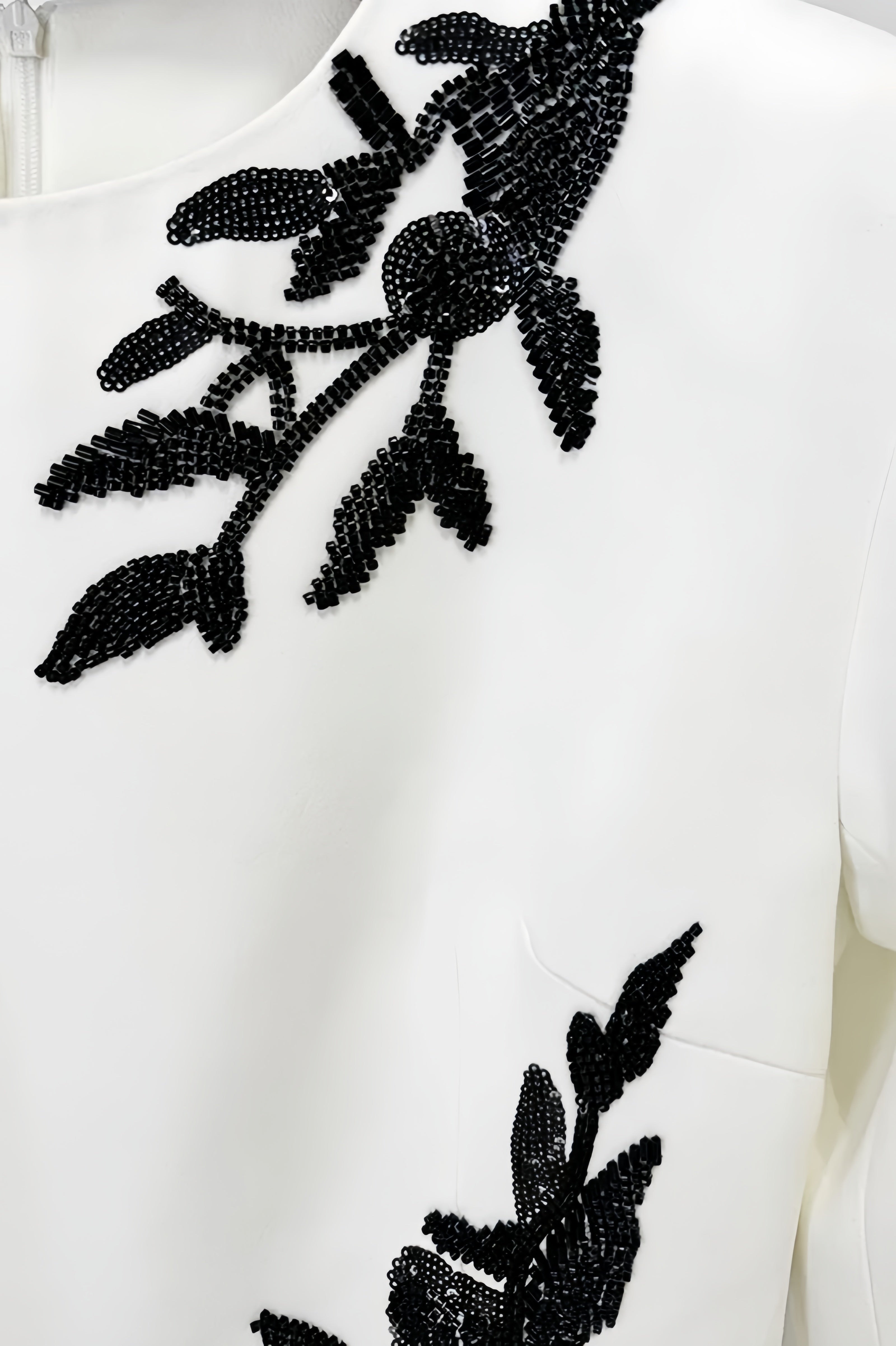 Marglt Embellished Floral Slit Maxi Dress
