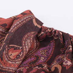 Elegant French-Style Ruffled Lantern Sleeves