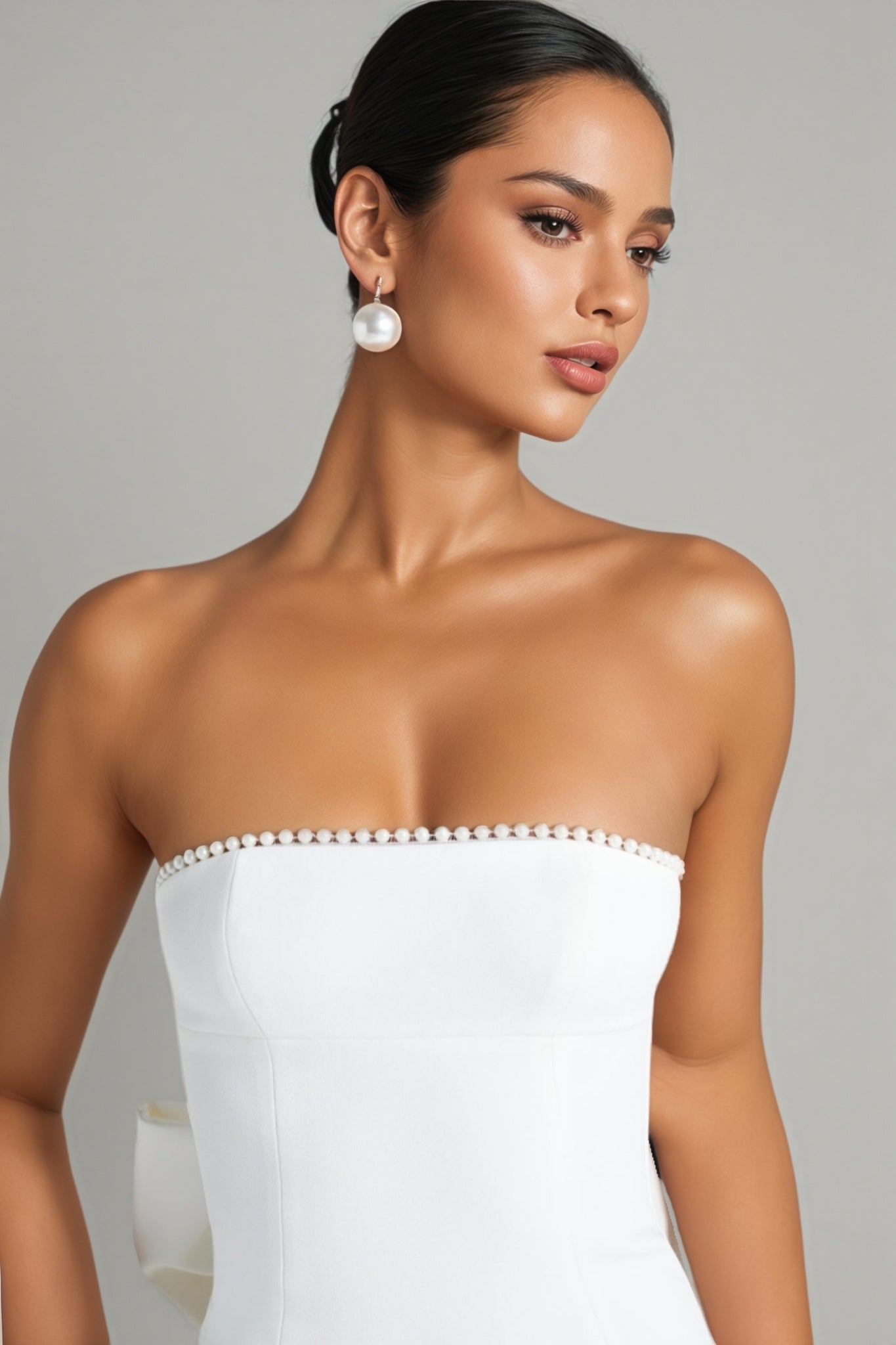 Gerald Plunge Backless Butterfly Maxi Dress