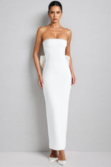 Gerald Plunge Backless Butterfly Maxi Dress