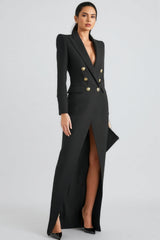 Ifuru Back Zip Suit Maxi Dress